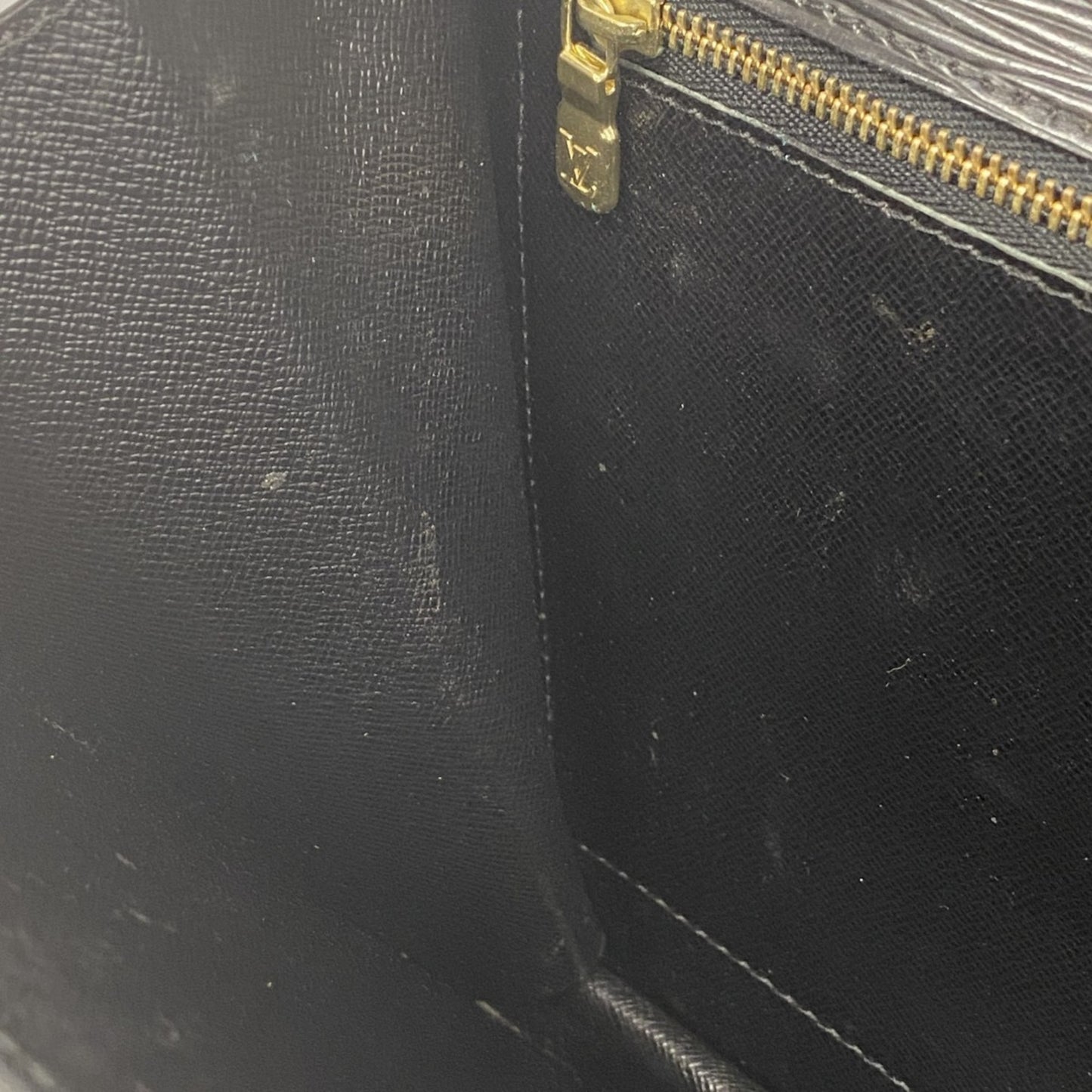 Louis Vuitton Epi Monceau 28 Handbag M52122 Noir 2-Way Bag