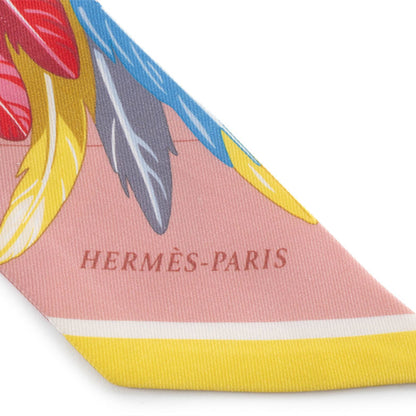 Hermes Herms Twilly Dance Pacific Silk Scarf