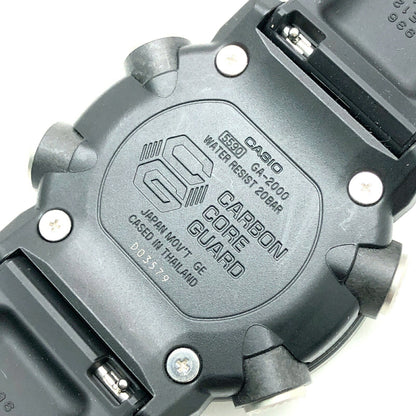 G-Shock Casio Ga-2000S-1A Watch With Carbon Core Guard Structure