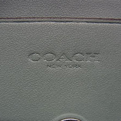 Coach Chain Wallet Ct879 Green Leather