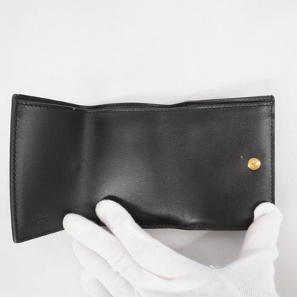 Fendi F Is Leather Tri-Fold Wallet