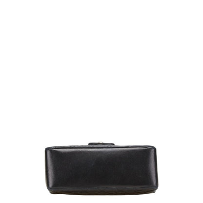 Chanel Matelasse Coco Mark Handbag In Black Lambskin