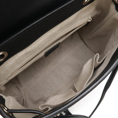 Gucci Micro Guccissima Backpack Leather Black 607993