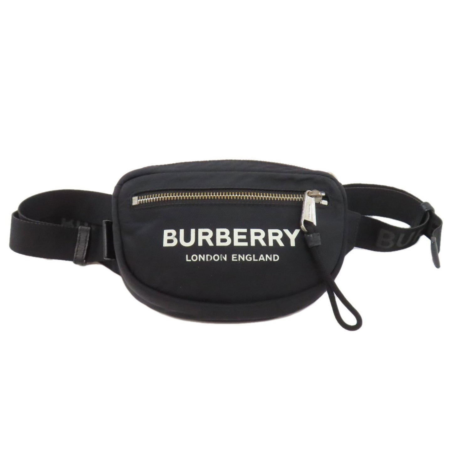 Burberry Logo Hip Bag/Waist Bag In Nylon Material