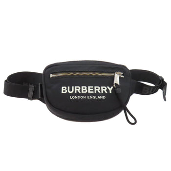 Burberry Logo Hip Bag/Waist Bag In Nylon Material