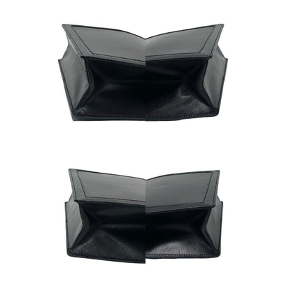 Celine Vintage Globe Logo Metal Hardware Leather Handbag Mini Tote Bag Black 30428