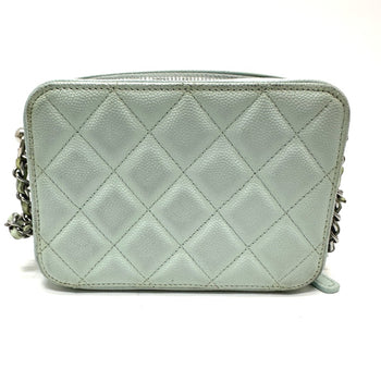 Chanel Ap2426 Cc Mark Chain Bag Pochette Bag Shoulder Bag Blue