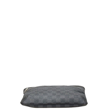 Louis Vuitton Damier Graphite Thomas Crossbody Shoulder Bag N58028 Black Leather