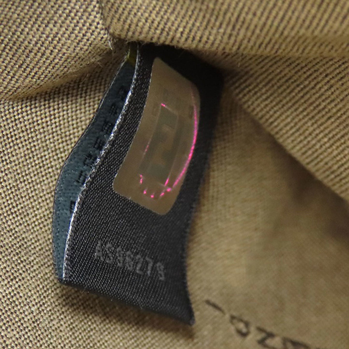 Fendi Zucchino Canvas Handbag