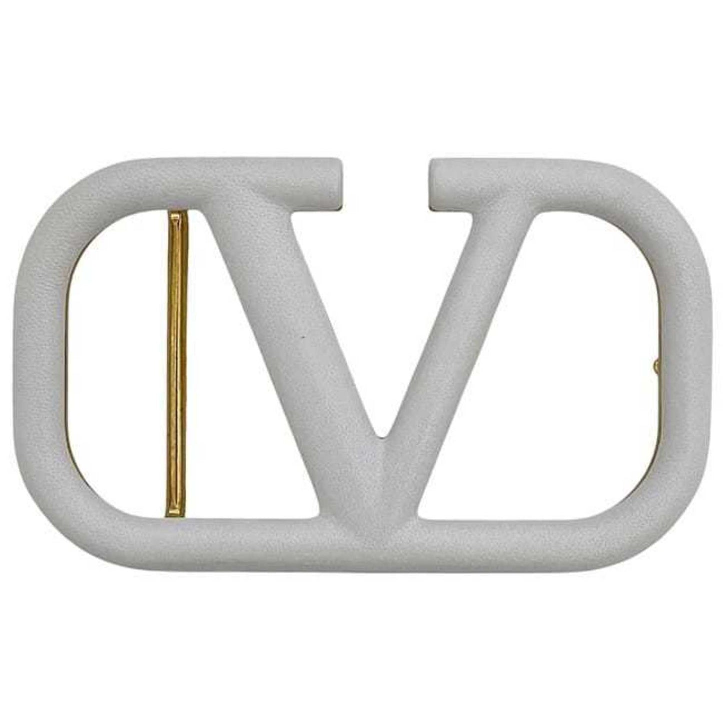 Valentino Garavani Belt F-24333 White Ww2T0S10Ytr Wide Leather