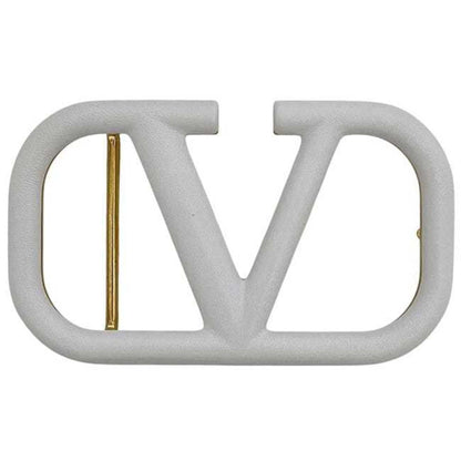 Valentino Garavani Belt F-24333 White Ww2T0S10Ytr Wide Leather