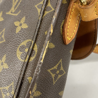Louis Vuitton Monogram Saint-Cloud Mm Shoulder Bag M51243 Brown