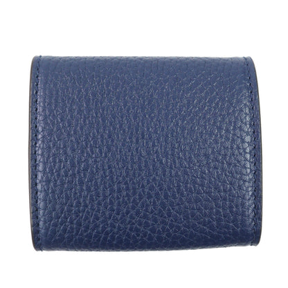 Gucci 771160 Leather Wallet/Coin Purse Compact Wallet With Logo Hardware