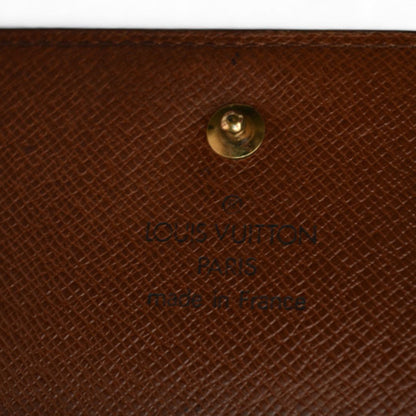 Louis Vuitton Monogram Wallet Louis Vuitton Double Folding Portefeuille Elise M61654