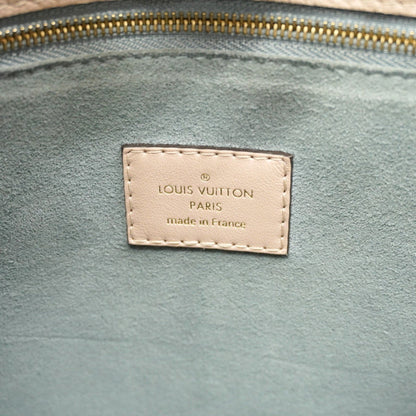 Louis Vuitton Monogram On My Side Handbag M58485 Greige Brown 2-Way Bag