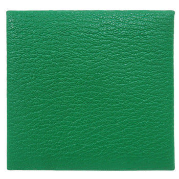 Like New Herms Bastia Verso Chevre Mysore Bamboo/Rose Darling Silver Hardware