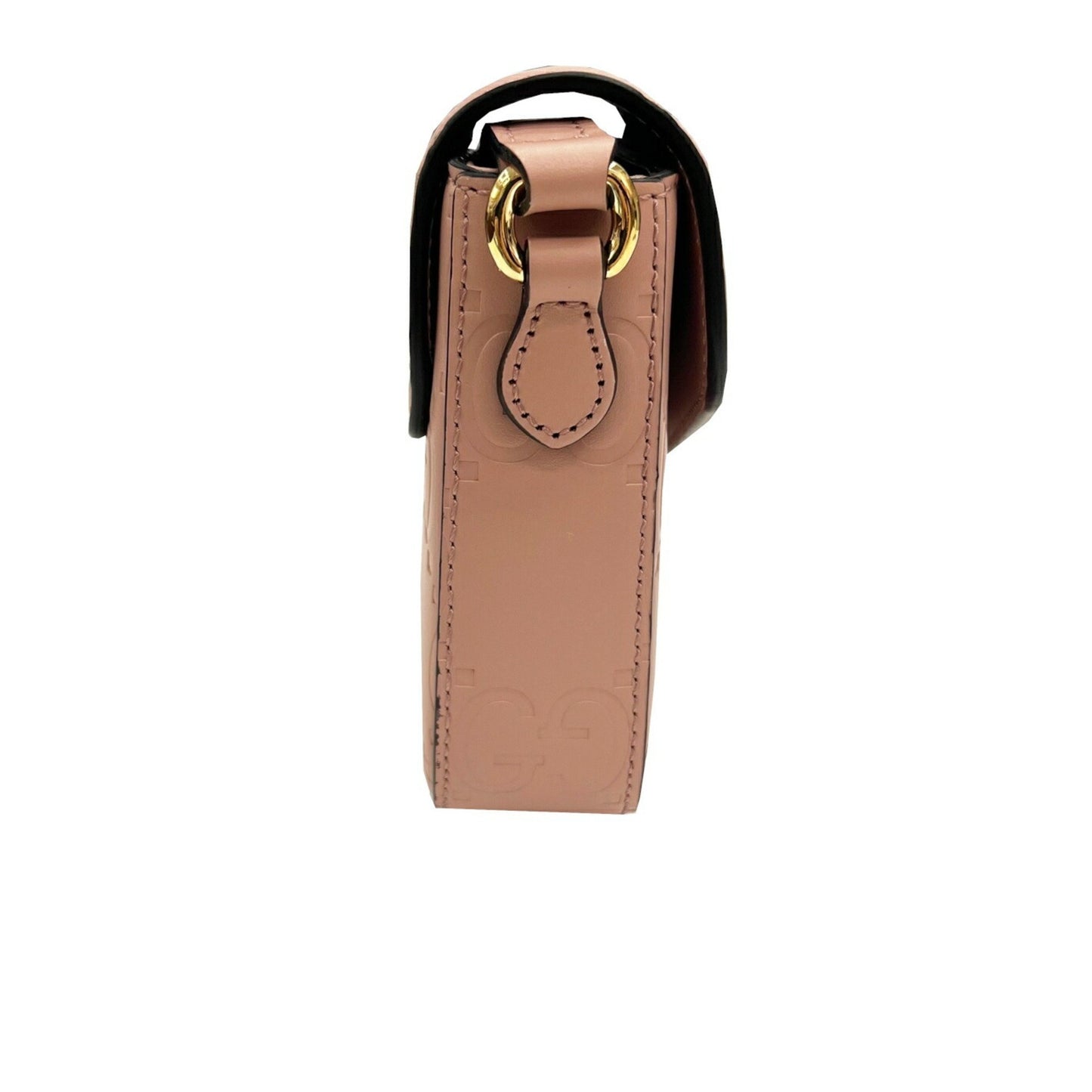 Gucci Super Mini Shoulder Bag 772794 Gg Leather Pink