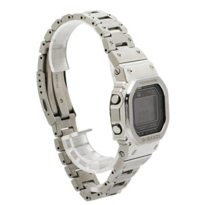 Casio G-Shock Gmw-B5000 Full Metal Men'S Watch With Silver Digital Dial And Stainless Steel