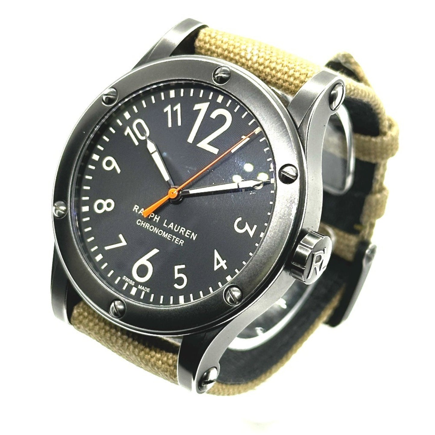 Ralph Lauren Ralph Lauren Sporting Safari Rl67 Chronometer Watch (Rl0220900) With Stainless Steel