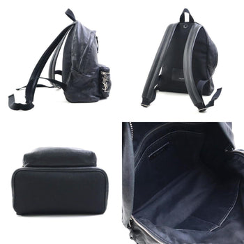 Yves Saint Laurent Saint Laurent Backpack Leather Black