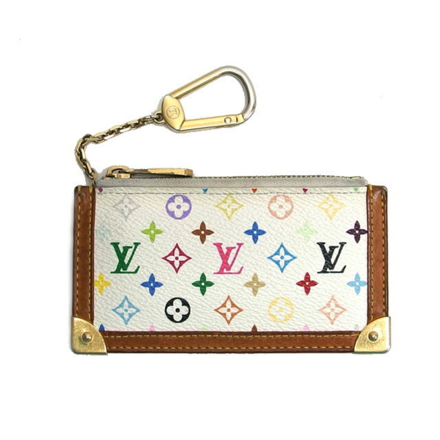 Louis Vuitton Monogram Multicolore Pochette Cles Coin Case