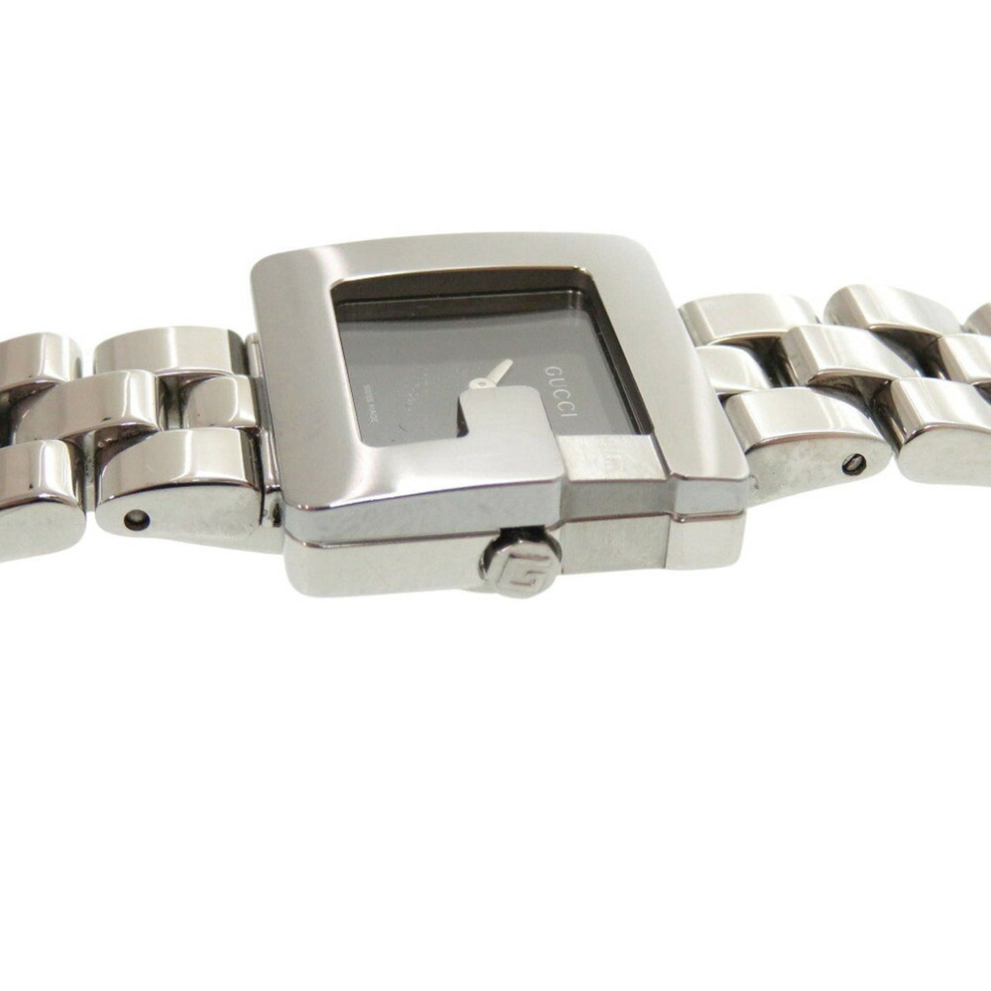 Gucci 3600L Stainless Steel Black Silver Dial Quartz Watch 1749Gucci