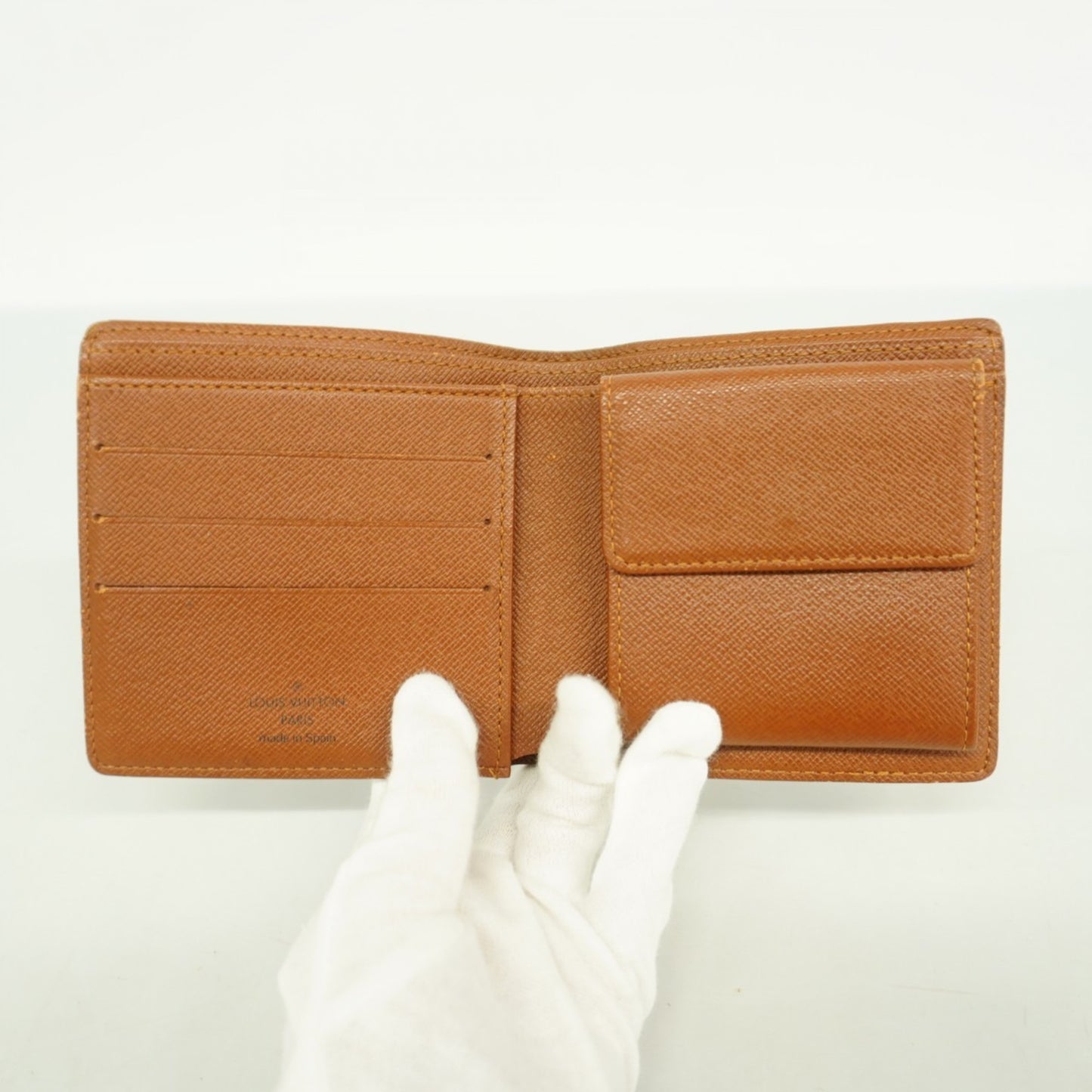 Louis Vuitton Monogram Porte-Bie Carte Credit Monet Wallet M61665 Brown