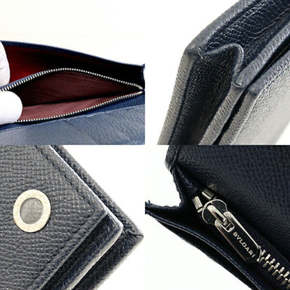 Bvlgari Man Bi-Fold Long Wallet 283811 Blue