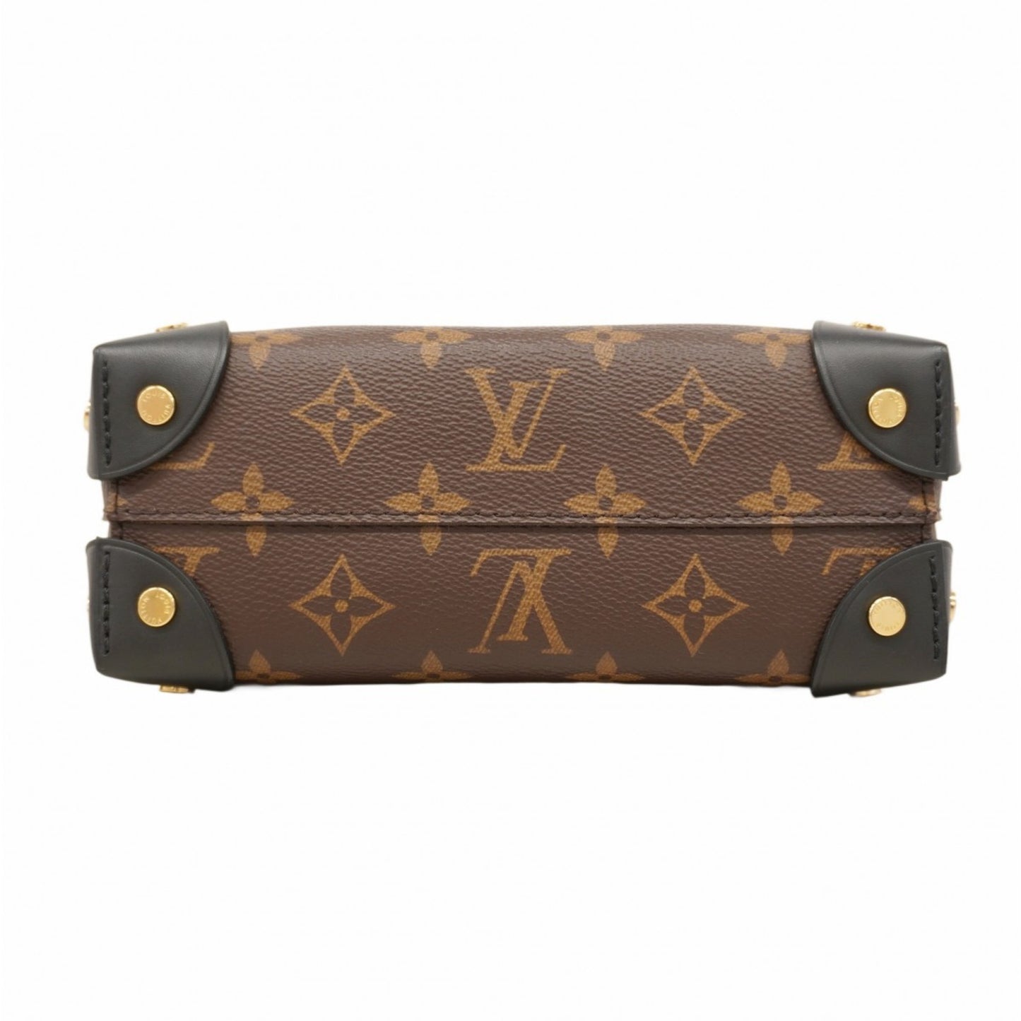 Louis Vuitton Monogram Petite Male Souple Handbag M45571 Brown 2-Way Bag