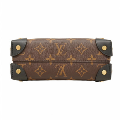 Louis Vuitton Monogram Petite Male Souple Handbag M45571 Brown 2-Way Bag