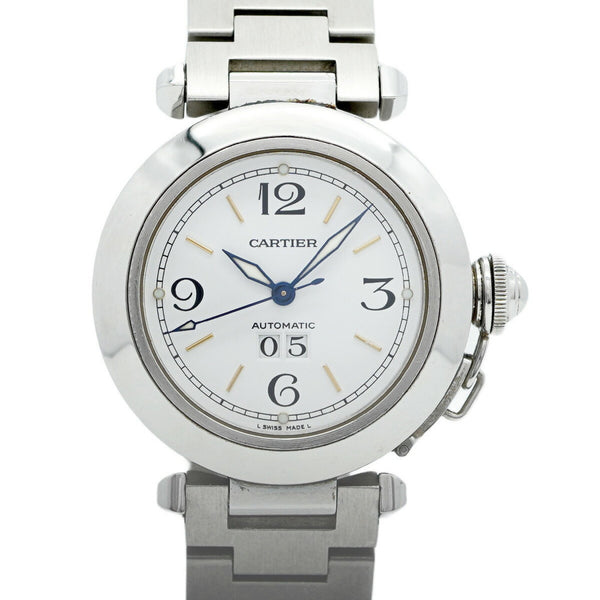 Cartier Pasha C W31044M7 White Dial