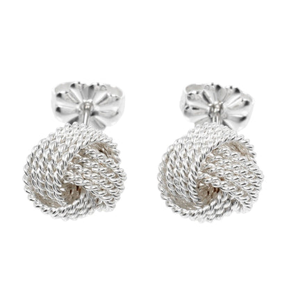 Tiffany & Co. Mesh Knot Earrings