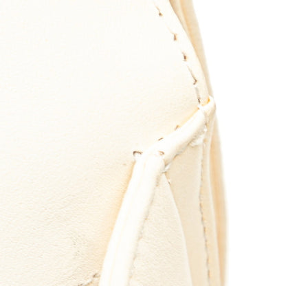 Chanel Boy Chanel Coco Mark Cuba Chain Shoulder Bag In White