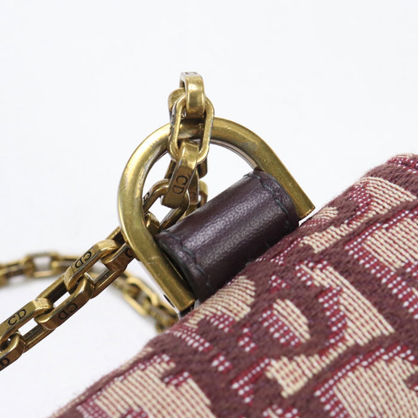 Christian Dior Dior Dior Crossbody Shoulder Bag S5614Ctzq Chain Pouch Small Saddle