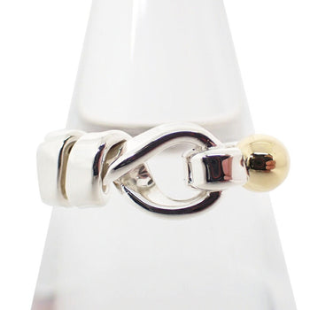Tiffany 925 750 Hook & Eye Ring