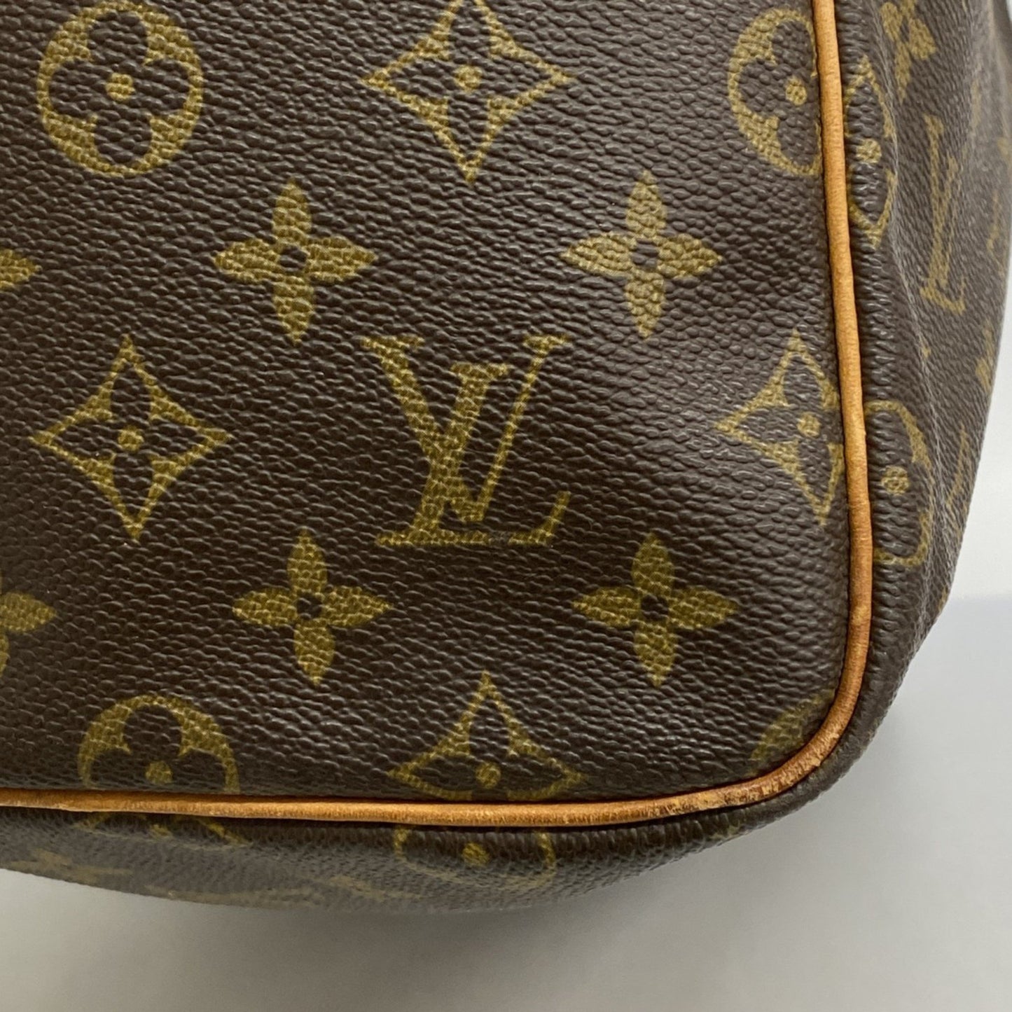Louis Vuitton Monogram Keepall 55 Boston Bag M41424 Brown