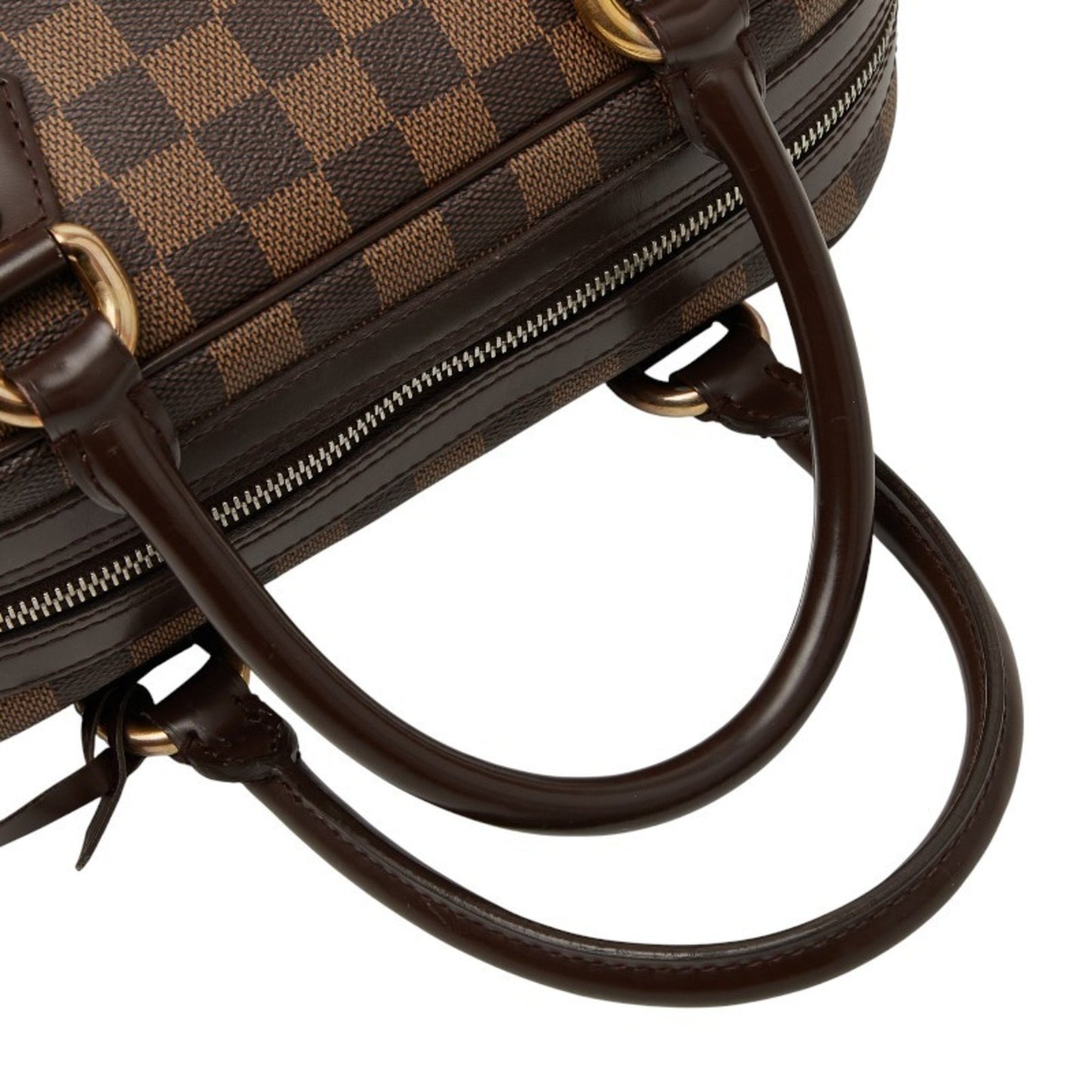 Louis Vuitton Damier Duomo Shoulder Bag N60008 Brown Leather