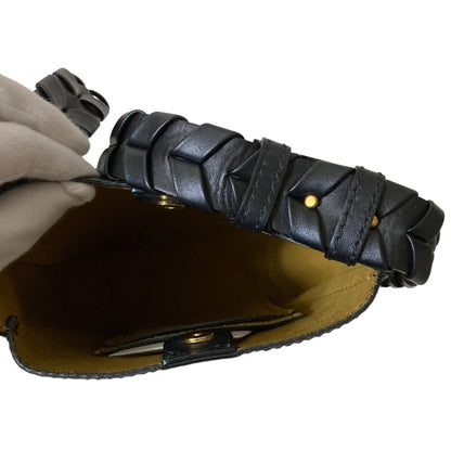 Stella Mccartney Small Hobo Shoulder Bag In Black