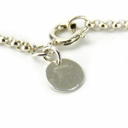 Tiffany Necklace Sterling Silver Chain Long
