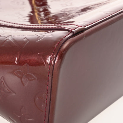 Louis Vuitton Monogram Vernis Avalon Mm Rouge Fauvist M91744 Women'S Handbag