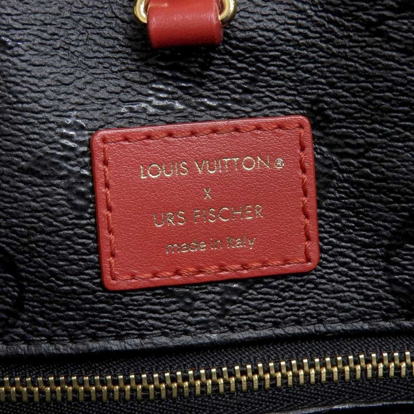Louis Vuitton X Urs Fischer Monogram Tufted Tuftage On The Go Gm M45562 Collaboration