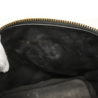 Chanel Vanity Bag Patent Leather Black