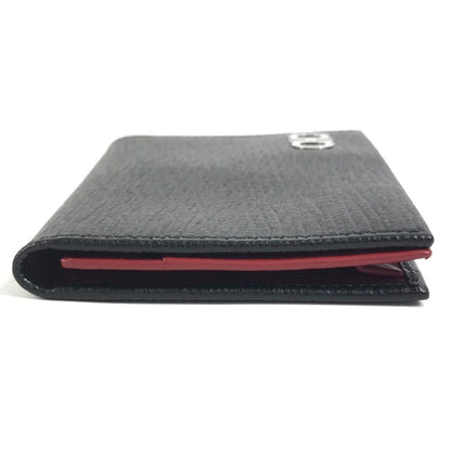Salvatore Ferragamo Gancini Logo Business Card Holder