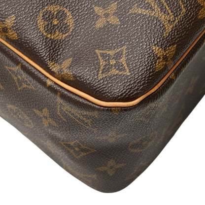 Louis Vuitton Monogram Cite Gm Handbag/Shoulder Bag M51181 Brown Leather