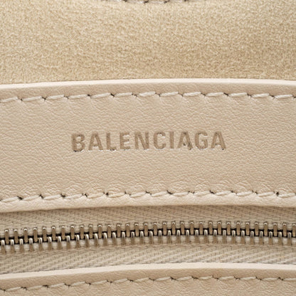 Balenciaga Mary Kate Xs Tote Bag 747036 In Cream Leather