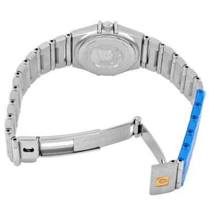 Omega Constellation Watch Quartz White Shell Dial