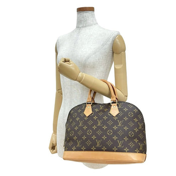 Louis Vuitton Vintage Alma Pm Monogram Leather Handbag/Mini Boston Bag