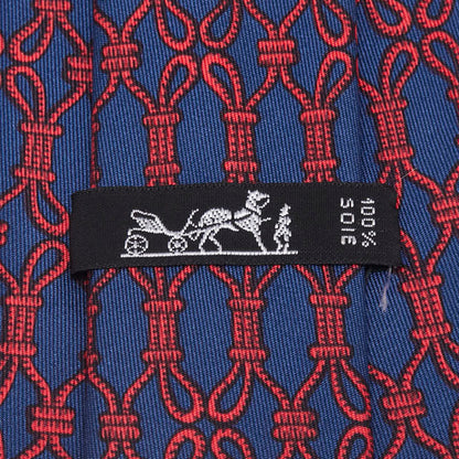 Hermes Rope Motif Tie