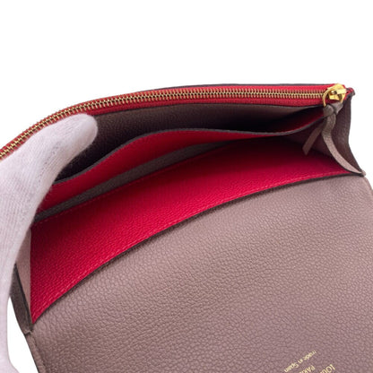 Louis Vuitton Louis Vuitton Wallet M62371 Portefeuille Emily Monogram Empreinte Long Pink