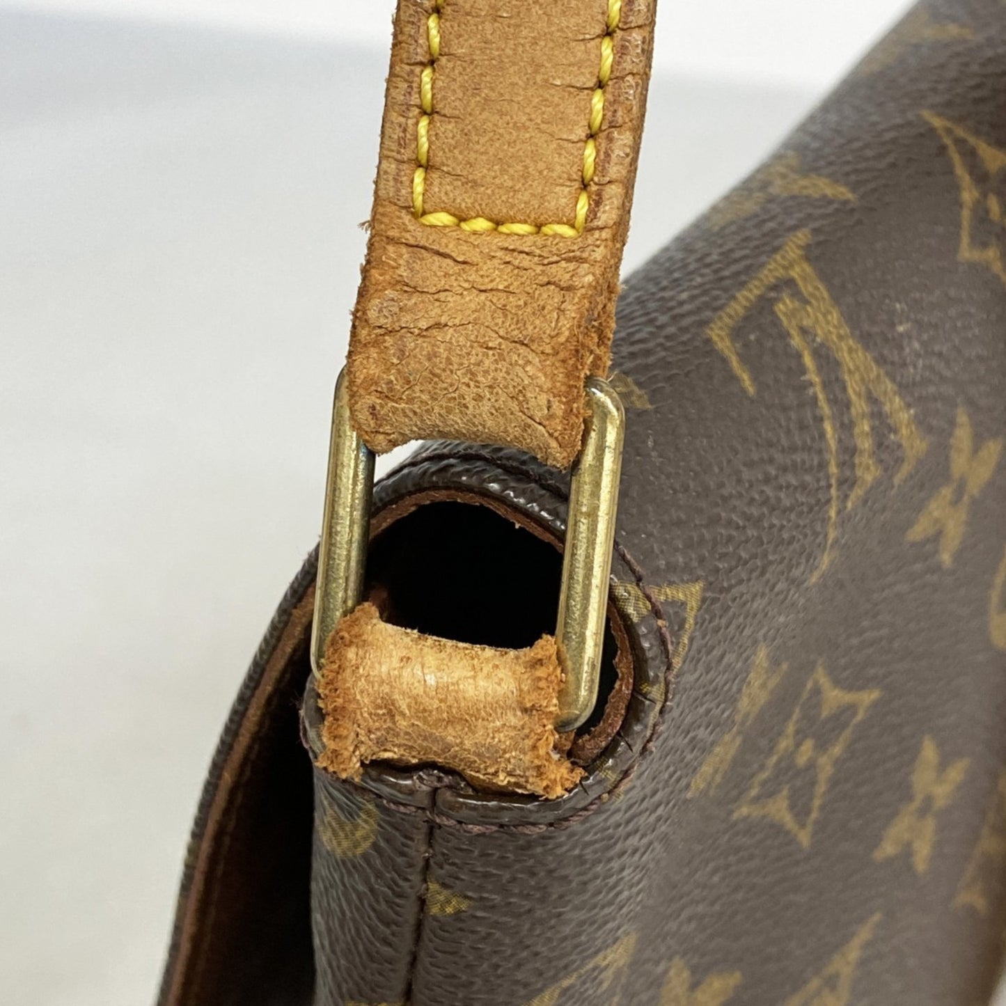 Louis Vuitton Monogram Musette Tango Short Strap Shoulder Bag M51257 Brown
